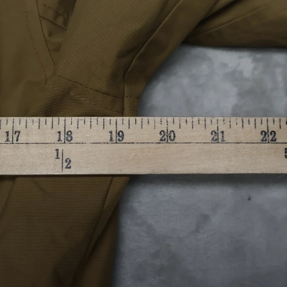 Columbia Jacket Women Medium Brown Carson Pass II Omni-Heat Insulated Belt Parka